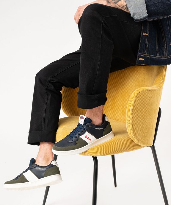Tennis basses à lacets homme - Lee Cooper vue1 - LEE COOPER - GEMO