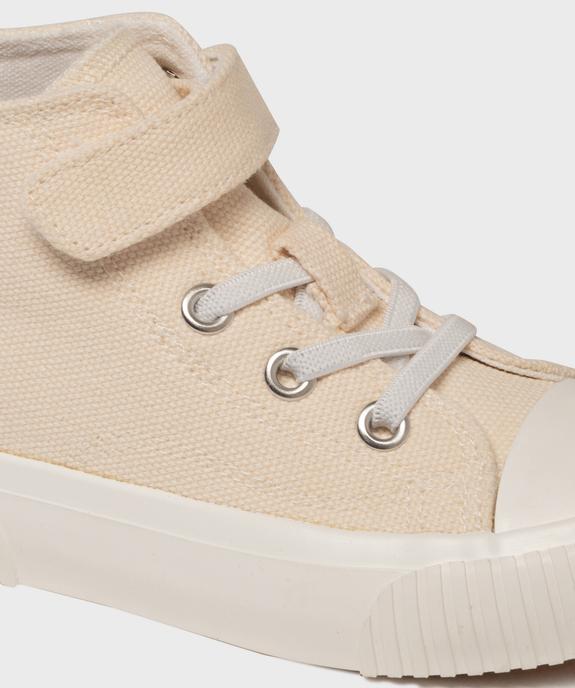 Baskets montantes en toile fermeture scratch garçon - 5 Miles vue6 - 5 MILES GEMO FOR GOOD - GEMO