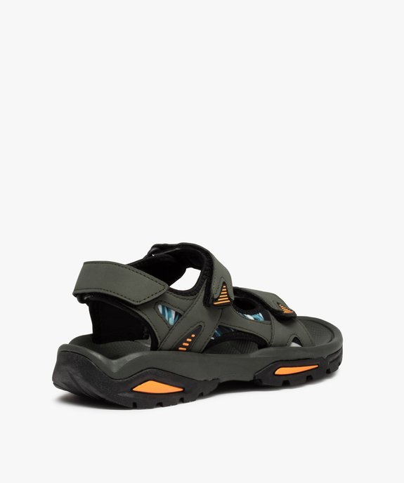 Sandales sport homme à scratchs – Koh-Lanta vue4 - KOH-LANTA - GEMO