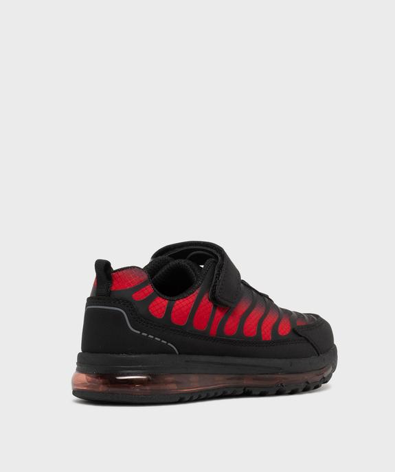 Baskets esprit running avec semelle bulle d’air garçon - 5 Miles vue4 - 5 MILES - GEMO