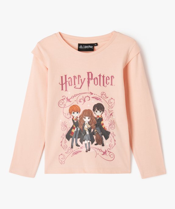 Tee-shirt à manches longues avec motif fille - Harry Potter vue1 - HARRY POTTER - GEMO