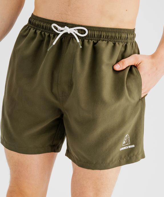 Short de bain ample homme vue3 - GEMO 4G HOMME - GEMO