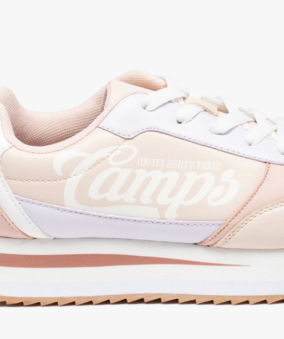 Baskets fille retro running plateforme – Camps United vue6 - CAMPS UNITED - GEMO