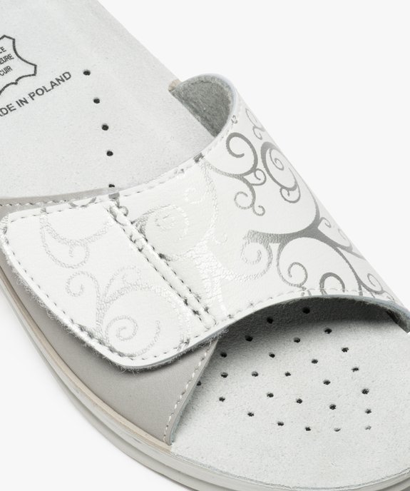 Mules confort femme à large bride scratch - Cloggy vue6 - GEMO (EQUIPT) - GEMO