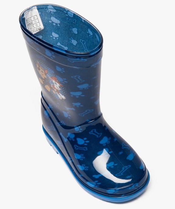 Bottes de pluie garçon – La Pat'Patrouille vue5 - PAT PATROUILLE - GEMO