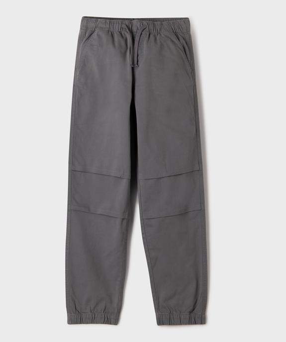 Pantalon parachute avec taille ajustable garçon vue1 - GEMO (JUNIOR) - GEMO