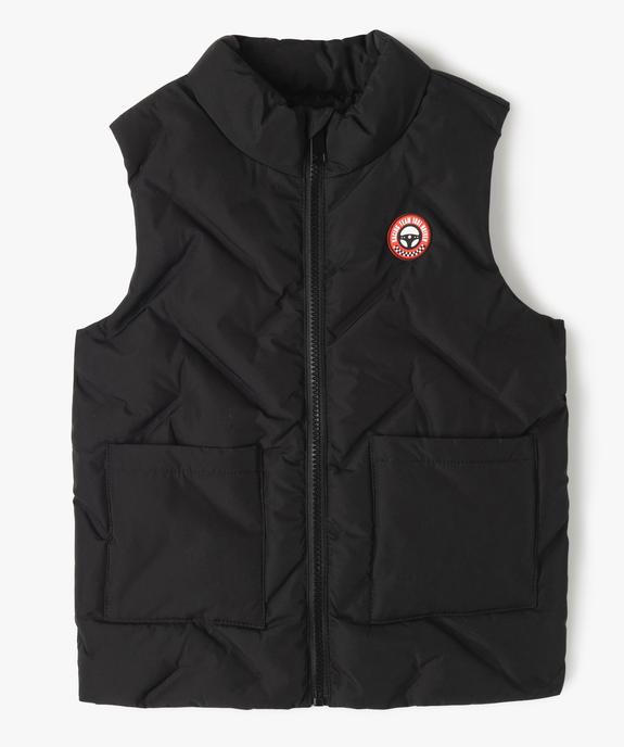 Blouson sans manches matelassé avec col montant garçon vue1 - GEMO 4G GARCON - GEMO