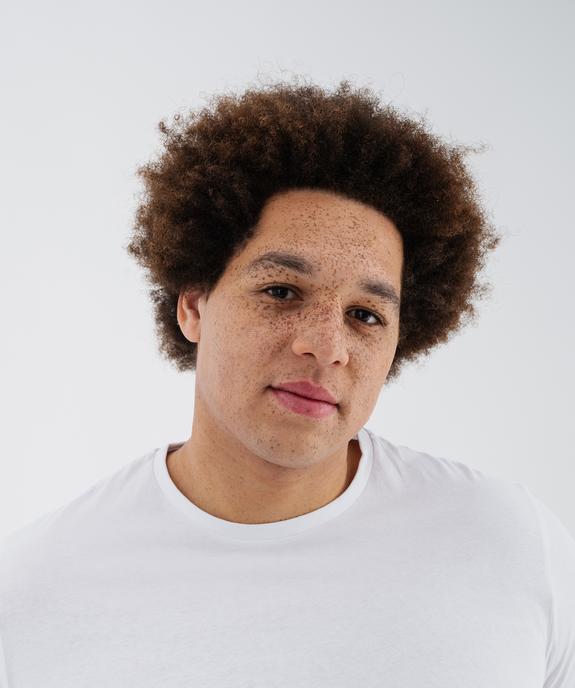 Tee-shirt à manches courtes et col rond homme vue12 - GEMO 4G HOMME - GEMO