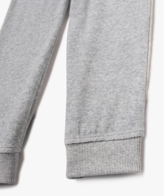 Pyjama en velours avec motif renard garçon vue3 - GEMO (ENFANT) - GEMO