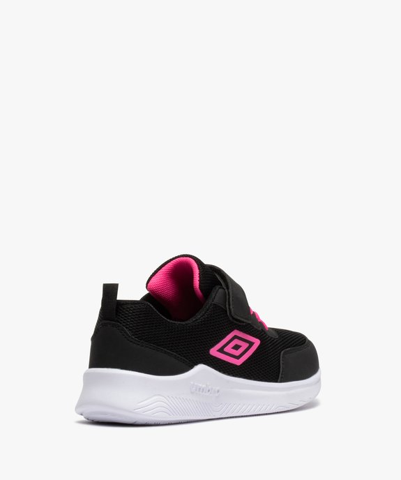 Chaussures de running fille bicolores à scratch - Umbro vue4 - UMBRO - GEMO