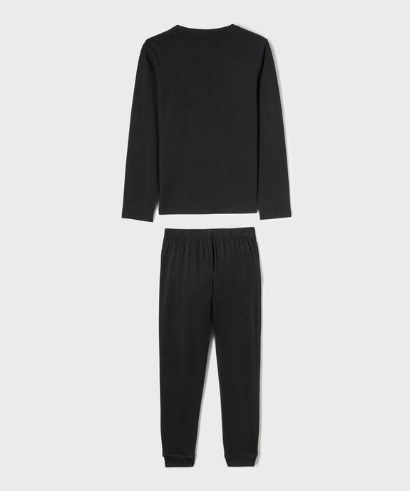 Pyjama en coton avec motif jeu vidéo garçon vue3 - GEMO 4G GARCON - GEMO