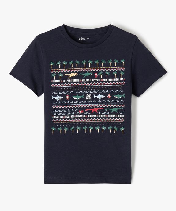 Tee-shirt style pull de fête garçon vue1 - GEMO (ENFANT) - GEMO