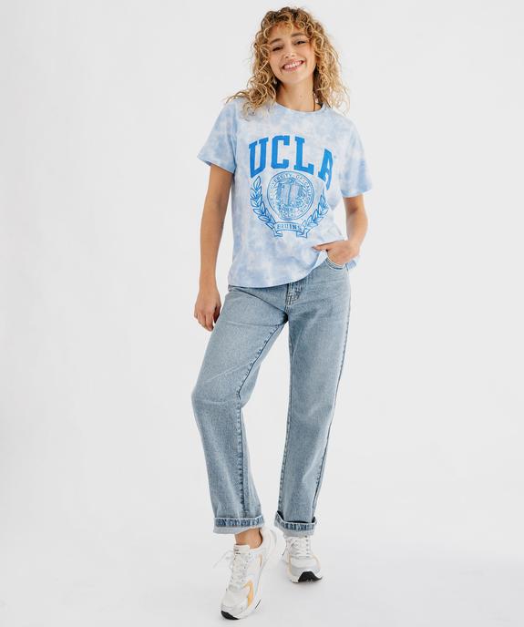 Tee-shirt manches courtes avec motif XXL femme - UCLA vue4 - UCLA - GEMO