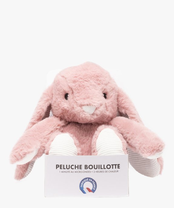 Peluche bouillotte lapin à chauffer au micro-ondes vue1 - AUTRES MARQUES - GEMO