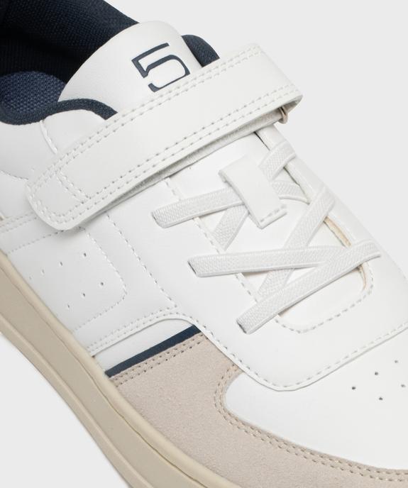 Baskets basses à scratch garçon - 5 Miles vue6 - 5 MILES - GEMO