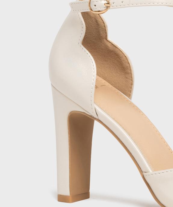 Escarpins irisés à talon haut et bout pointu femme - Valentina Baldano vue6 - VALENTINA BALDA - GEMO