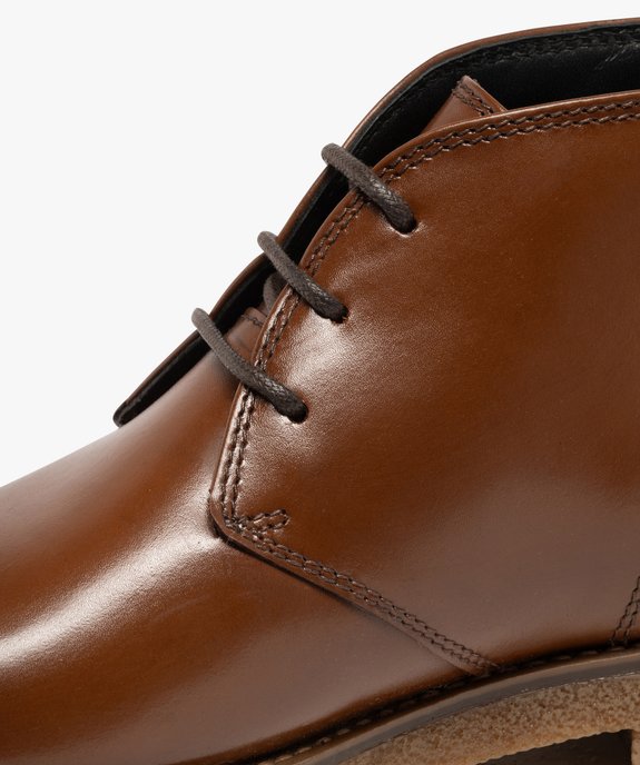 Low-boots dessus cuir homme - Mario Baldano vue6 - MARIO BALDANO - GEMO