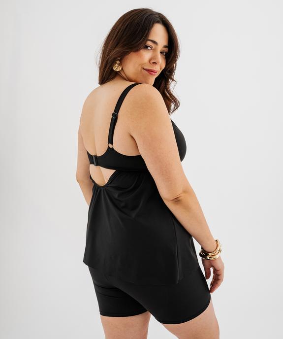 Maillot de bain 2 pièces tankini à armatures femme grande taille vue4 - GEMO (PLAGE) - GEMO