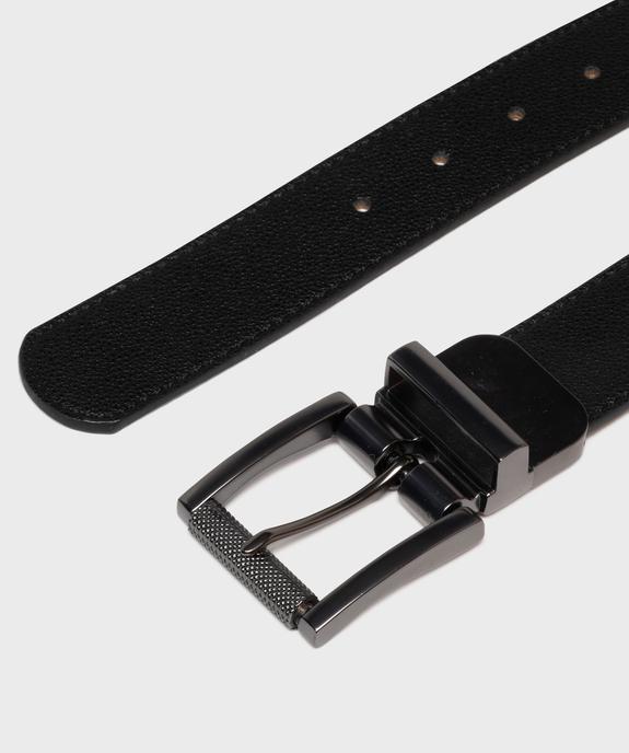 Ceinture réversible en cuir imitation homme vue2 - GEMO (ACCESS) - GEMO