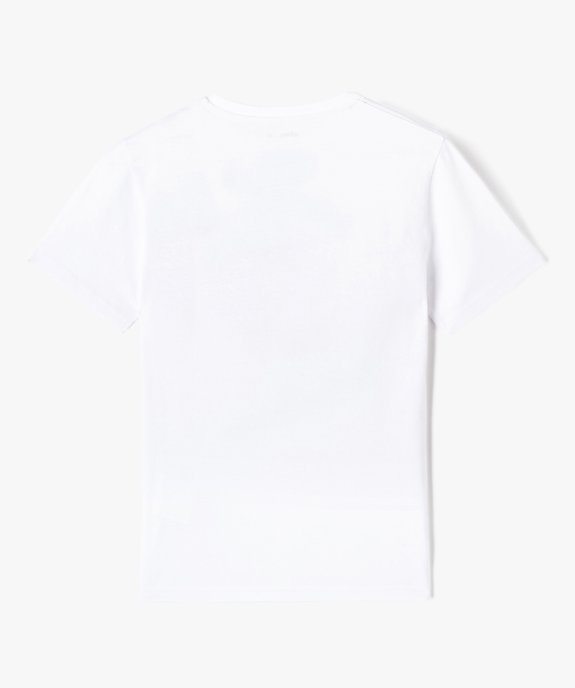 Tee-shirt garçon à manches courtes spécial Noël vue3 - GEMO (JUNIOR) - GEMO
