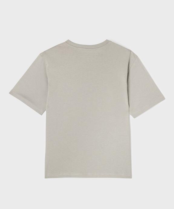 Tee-shirt manches courtes à motif XXL garçon - Minecraft vue4 - MINECRAFT - GEMO
