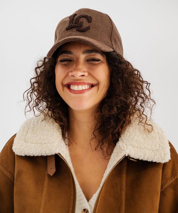 Blouson aviateur en suédine fourrée femme vue1 - GEMO(FEMME PAP) - GEMO