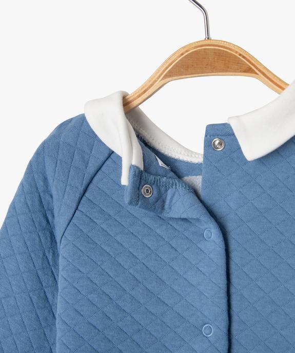 Ensemble 2 pièces bébé garçon sweat et pantalon - LuluCastagnette vue4 - LULU CASTAGNETTE GEMO FOR GOOD - GEMO