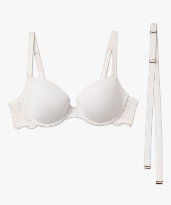 Soutien-gorge à armatures avec bretelles multipositions vue4 - GEMO(HOMWR FEM) - GEMO