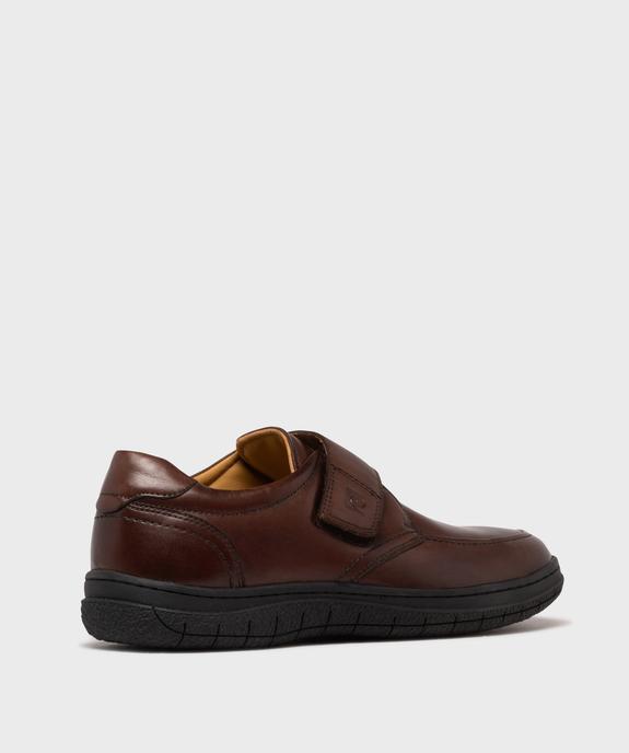 Derbies à scratch en cuir homme - Pierre Cardin vue4 - PIERRE CARDIN CONFORT - GEMO