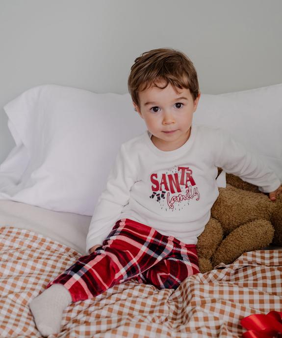 Pyjama en velours 2 pièces spécial Noël bébé vue5 - GEMO(BB COUCHE) - GEMO