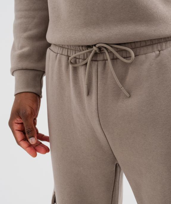Pantalon de jogging avec poches à rabat homme vue5 - GEMO 4G HOMME - GEMO