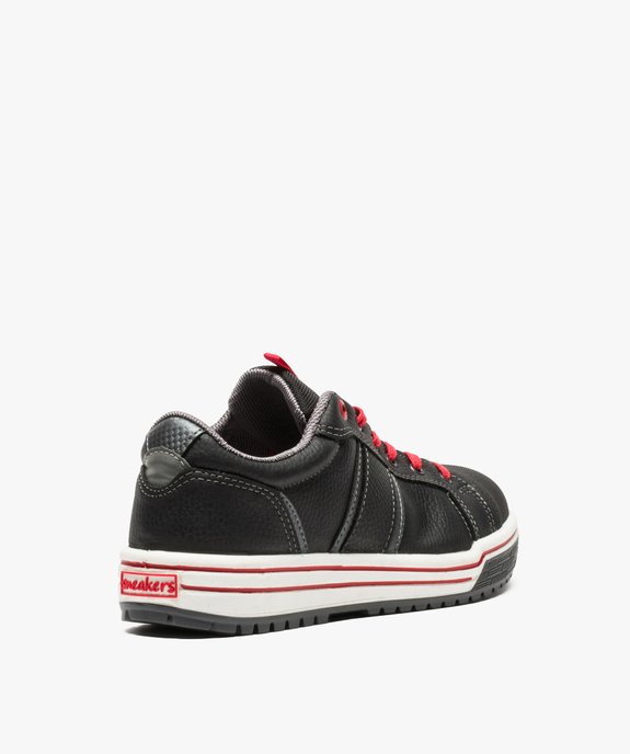 Chaussures de sécurité homme dessus cuir vue4 - GEMO (SECURITE) - GEMO