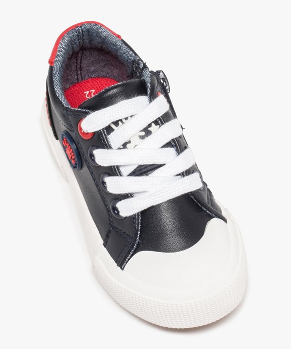 Tennis bébé garçon à bout renforcé – LuluCastagnette vue5 - LULU CASTAGNETT - GEMO