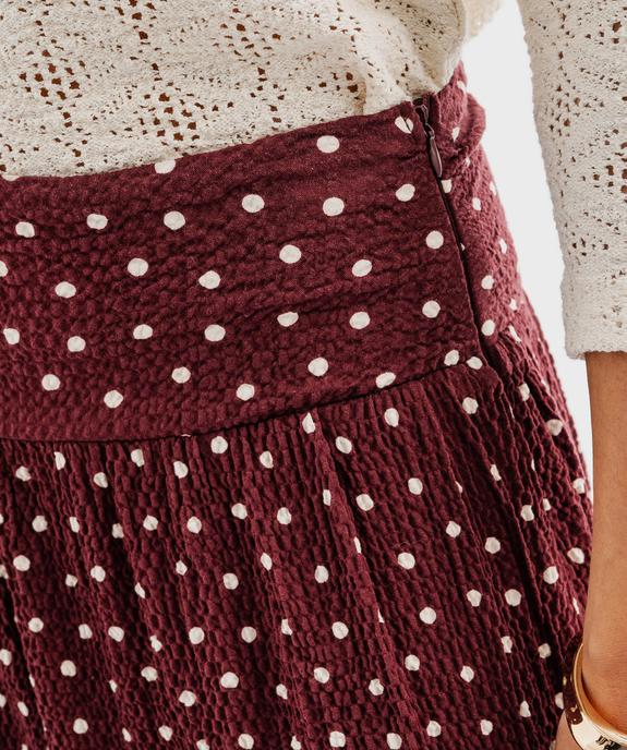 Jupe longue smockée femme vue2 - GEMO(FEMME PAP) - GEMO