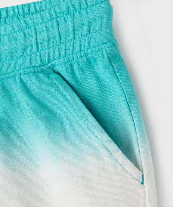 Bermuda en coton avec taille élastique garçon vue2 - GEMO (ENFANT) - GEMO