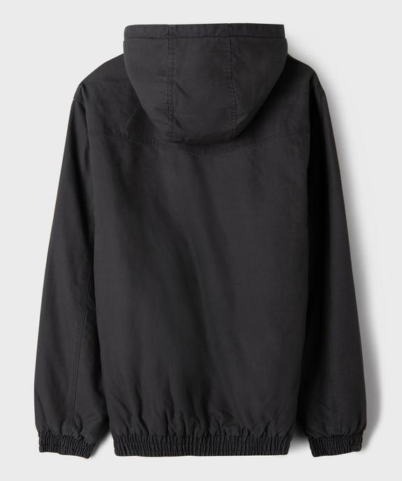 Blouson à capuche fermeture zippée garçon vue3 - GEMO (JUNIOR) - GEMO