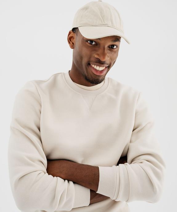 Sweat en molleton doux homme vue2 - GEMO 4G HOMME - GEMO