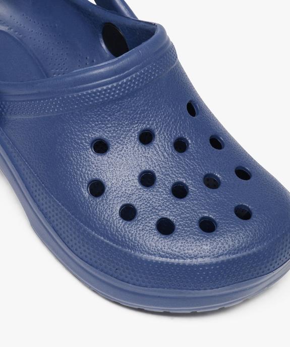 Sabots garçon unis avec perforations vue6 - GEMO (ENFANT) - GEMO