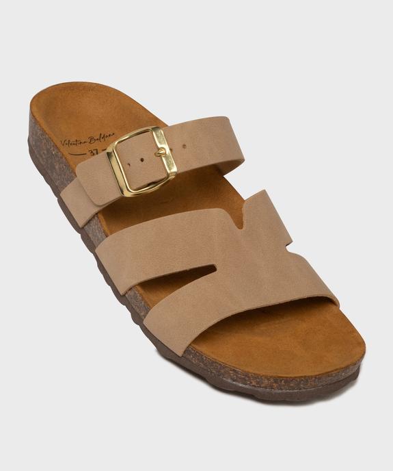 Mules semelle intérieure cuir anatomique femme vue6 - VALENTINA BALDA - GEMO