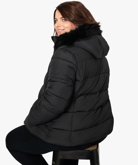 Doudoune femme à capuche   vue3 - GEMO (G TAILLE) - GEMO