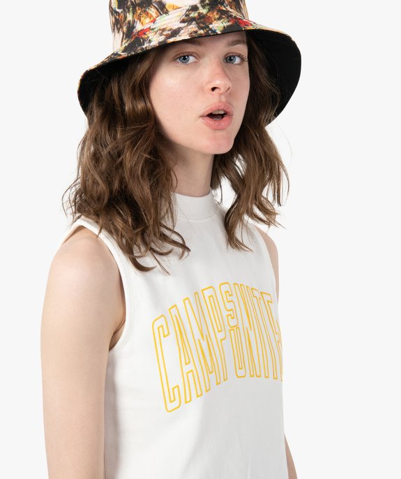Robe femme sans manches en maille – Camps United vue2 - CAMPS UNITED - GEMO