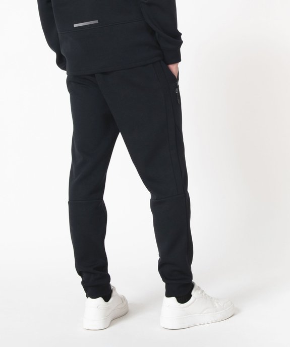 Pantalon de jogging en maille extensible homme vue3 - GEMO (HOMME) - GEMO