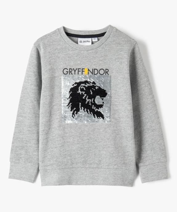 Sweat garçon avec motif en sequins réversibles – Harry Potter vue1 - HARRY POTTER - GEMO