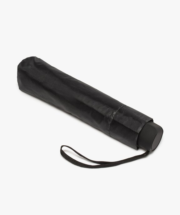 Parapluie femme pliable en toile unie vue2 - GEMO (ACCESS) - GEMO