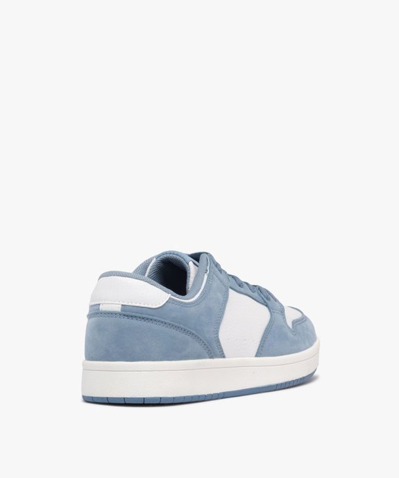 Baskets basses bicolores et grainées femme - Camps United vue5 - CAMPS GEMO FOR GOOD - GEMO