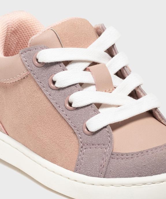 Baskets mid à lacets et zip bébé fille - Lovely Wings vue6 - LOVELY WINGS - GEMO