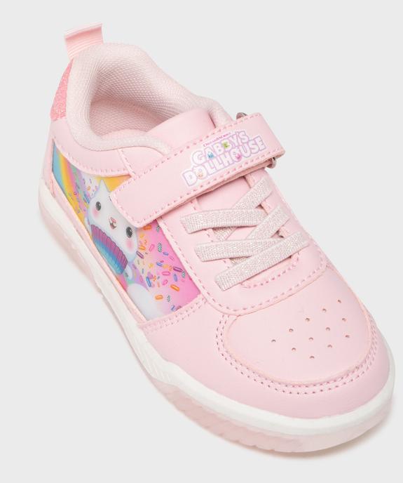 Baskets avec motif holographique et semelle lumineuse fille - Gabby’s Dollhouse vue5 - GABBY - GEMO
