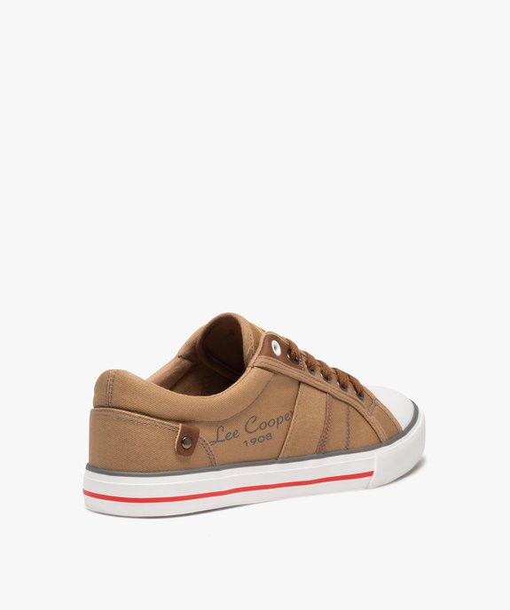 Baskets homme en toile délavée – Lee Cooper vue4 - LEE COOPER - GEMO