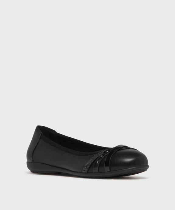 Ballerines femme unies à talon plat et brides fantaisie vue8 - VALENTINA BALDA - GEMO