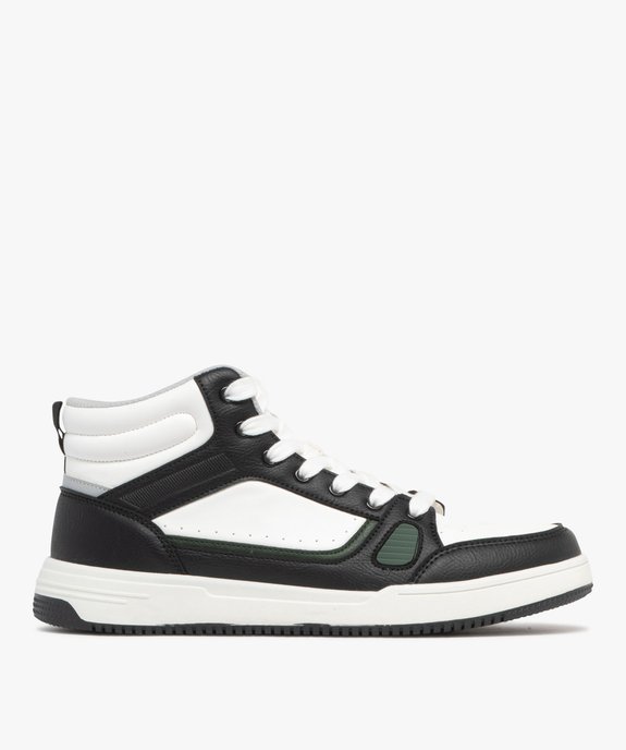 Baskets homme mid-cut à lacets style casual vue2 - 5 MILES - GEMO